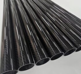 Round shaped roll wrapped carbon fiber tube | CA COMPOSITES LIMITED