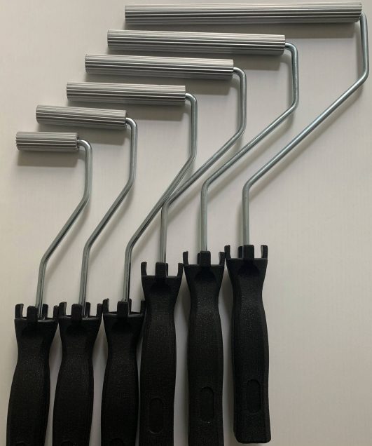 Aluminum Cross-Groove Rollers